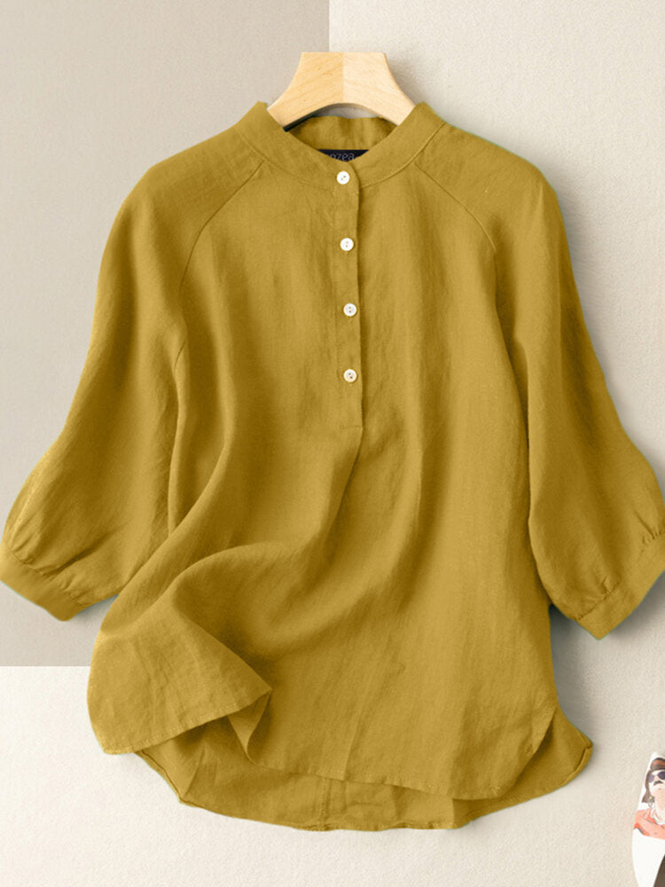 Occur Yellow Long Top-Tunic For Women