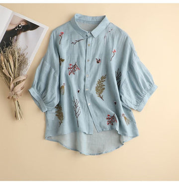 Embroidered Casual Wear Top